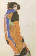 Egon Schiele The Dancer Moa (mk12) oil painting on canvas